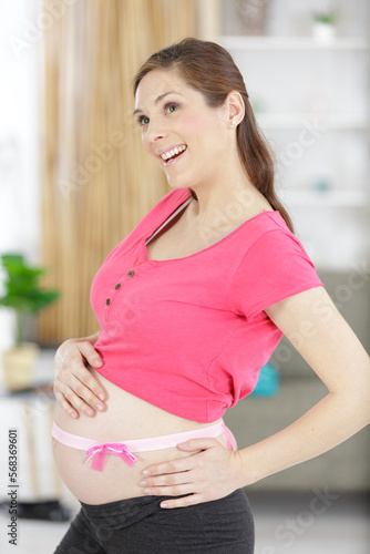 pregnant belly with pink ribbon Free Download pregnant belly with pink ribbon - GFXLoad