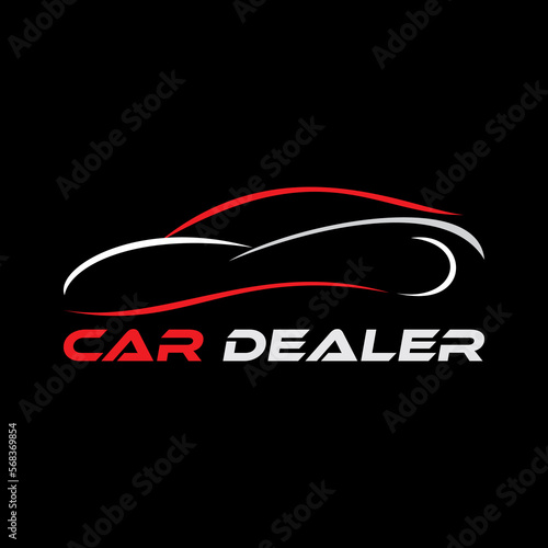 Automotive car logo design vector template.