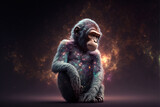 Spirit animal - Monkey, Generative AI
