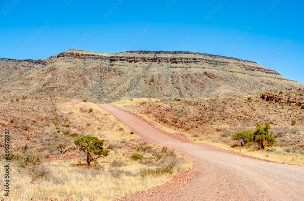 Tsaris Pass on the C19 road, Namibia Tsaris Pass on the C19 road, Namibia