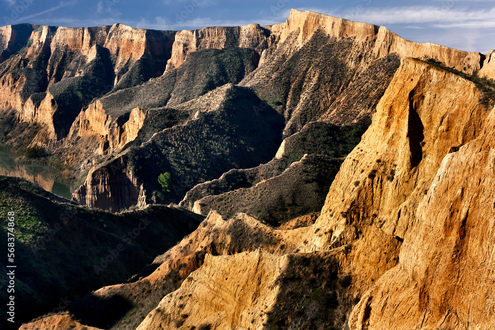 Obraz premium Barrancas de Bujurón