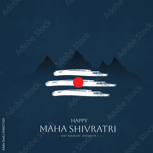 Happy Maha Shivaratri Social Media Post Design