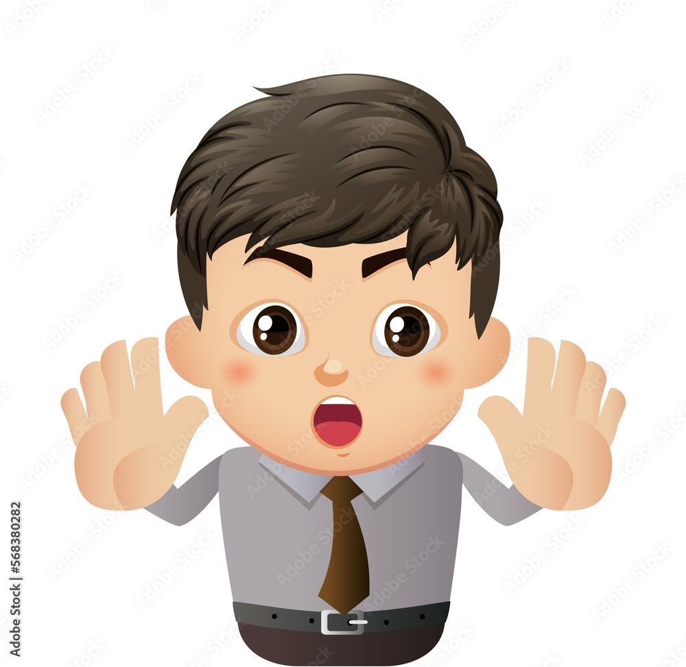 People show a gesture no or stop People show a gesture no or stop