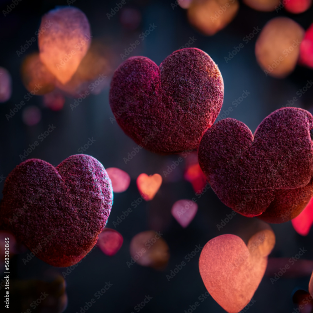 Living a Happy Valentine's Day background bokeh, valentine banner, highly realistic ,octane render, Generative AI Living a Happy Valentine's Day background bokeh, valentine banner, highly realistic ,octane render, Generative AI