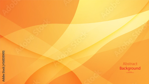 warm and orange color background abstract art vector