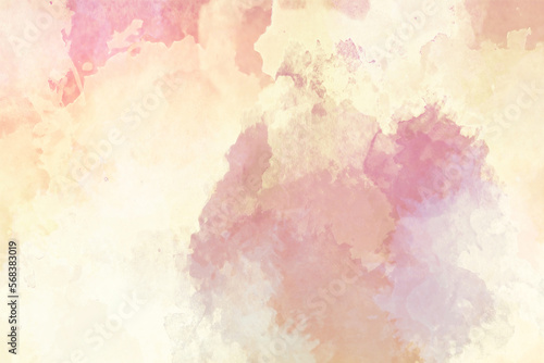 Drop of ink. Large dried ink spots or blots. Abstract watercolor background