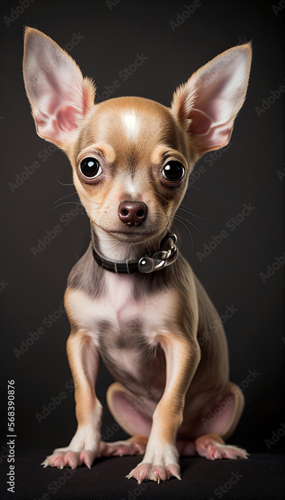 young dog, Chihuahua, generative AI