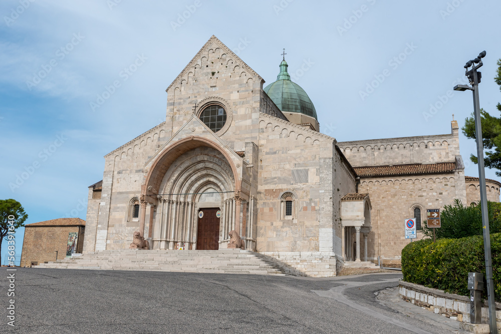 Romanesque church Ancona Italy