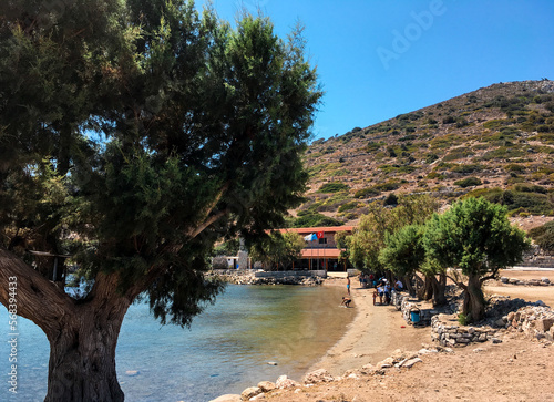 Coast of the ancient city of Knidos on the Knidos Datça Peninsula, Muğla, TURKEY