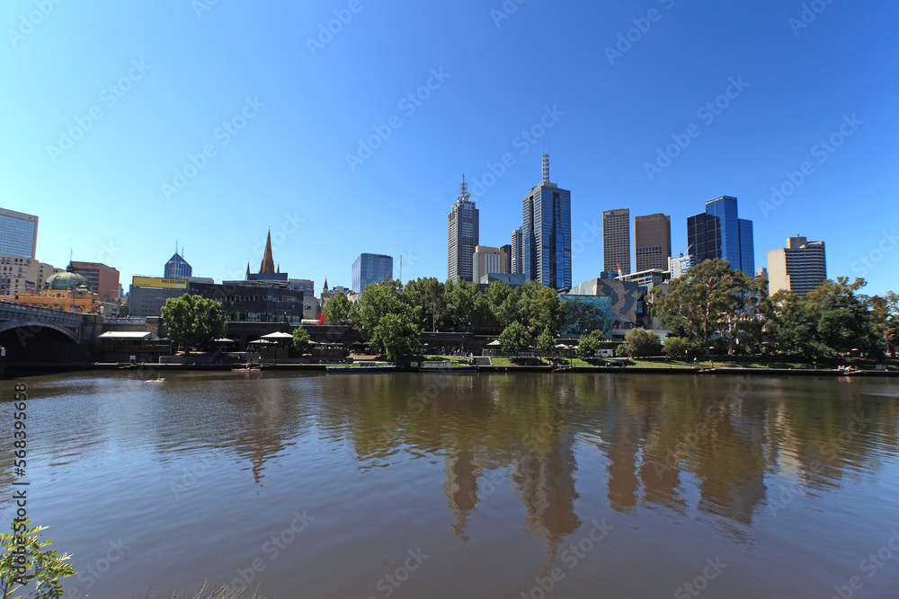 Melbourne central business district (Melbourne CBD), Australia