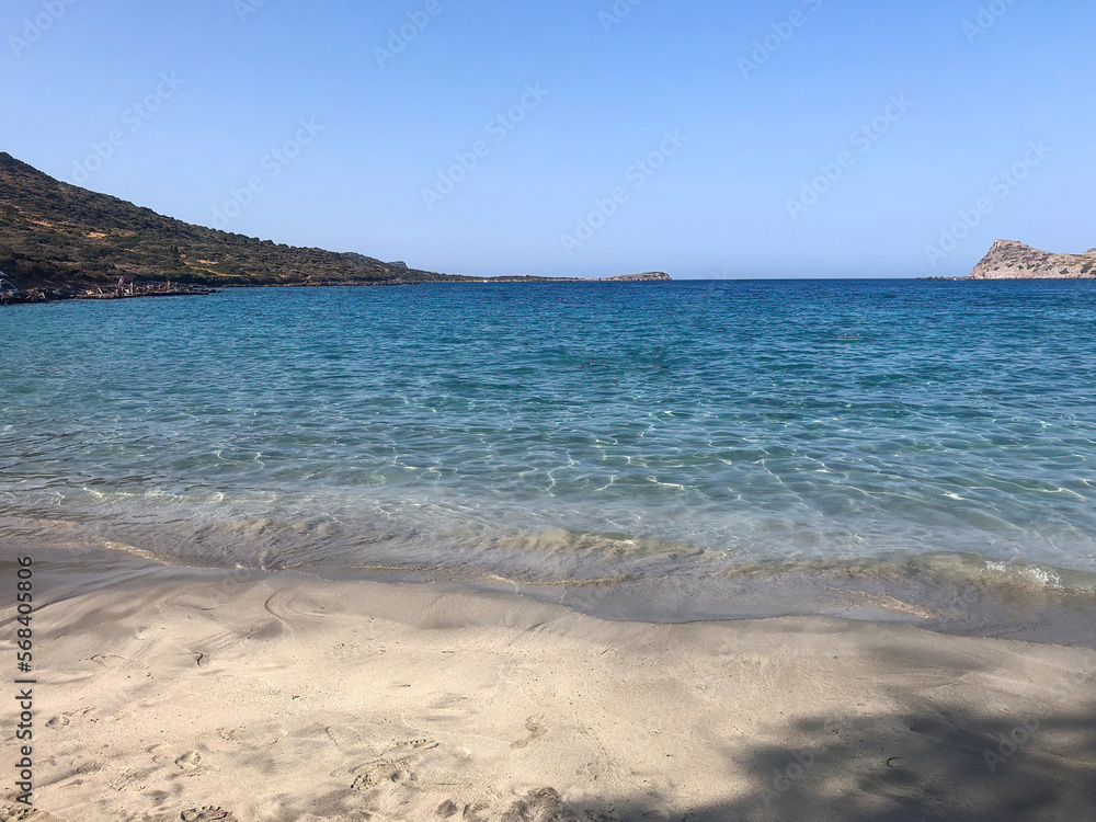 Kolokitha beach in Crete, Greece