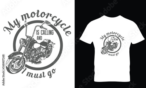 motorcycle t shirt design 