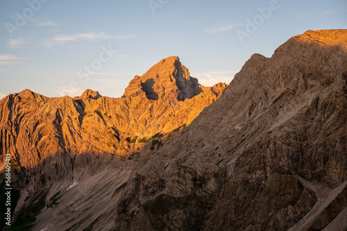 Allgäuer Gipfel Sonnenuntergang