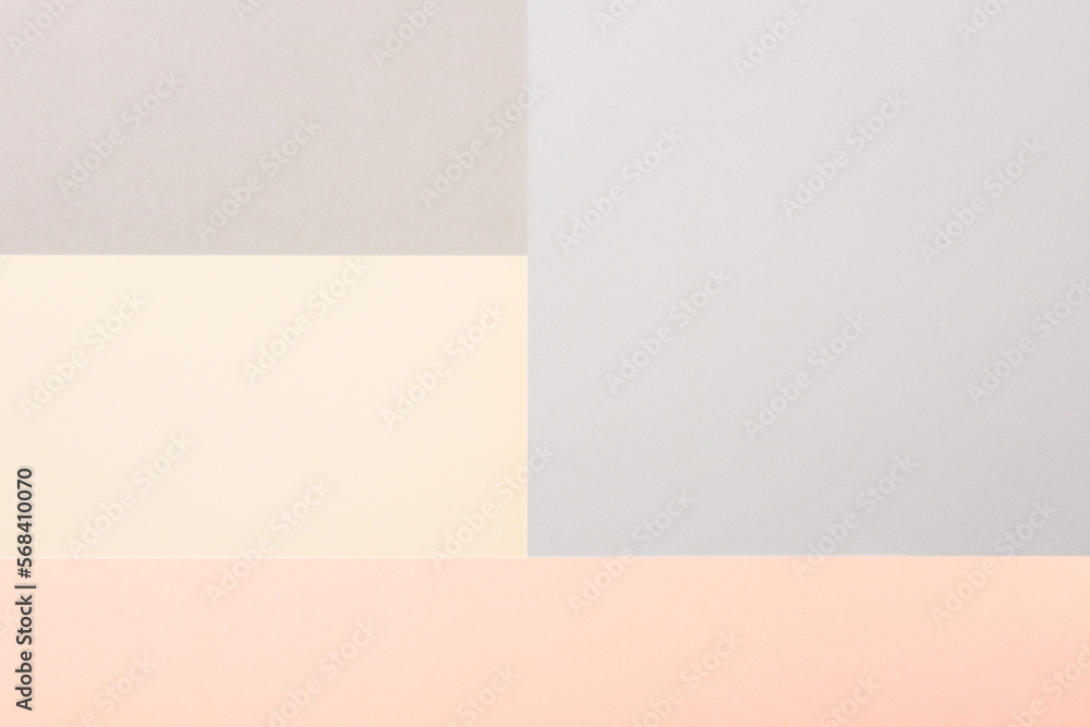 Abstract Muted Earthy Tones Paper Texture Minimalist Background. Geometrical pale colored paper flat lay background. Minimalism, geometry and symmetry template. Abstract Muted Earthy Tones Paper Texture Minimalist Background. Geometrical pale colored paper flat lay background. Minimalism, geometry and symmetry template.