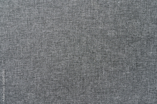 Texture of gray fabric as background, close-up, top view