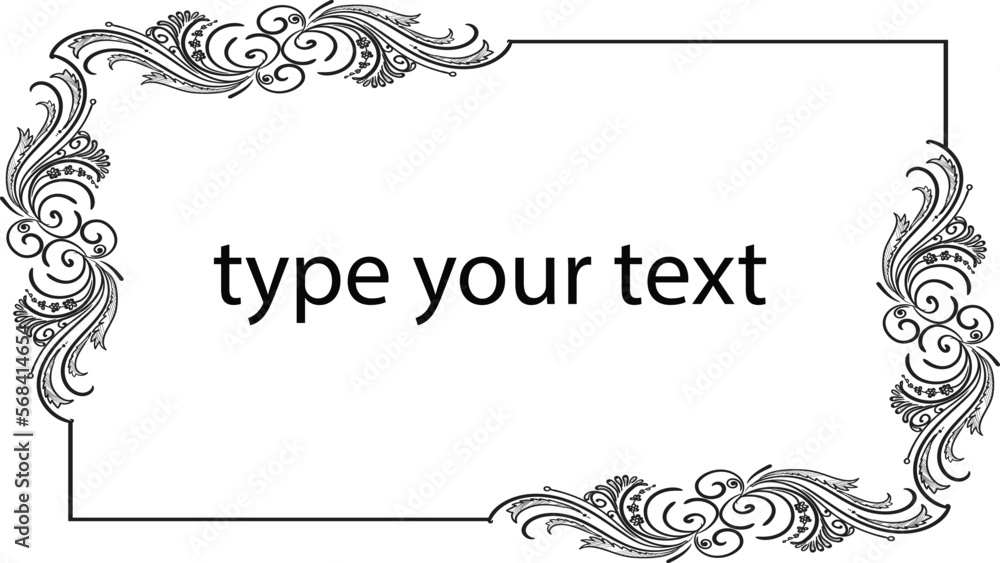 frame for your text