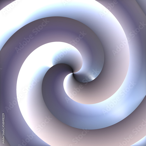 Abstract 3d spiral vortex background © Roberto Sorin
