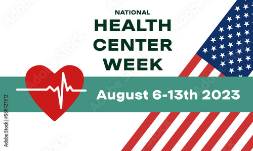 Health center week 2023 - background, poster, card