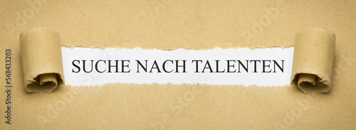 Suche nach Talenten