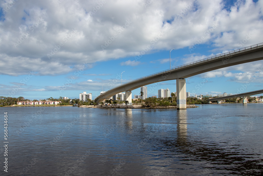 Bridges over the Halifax River in Florida