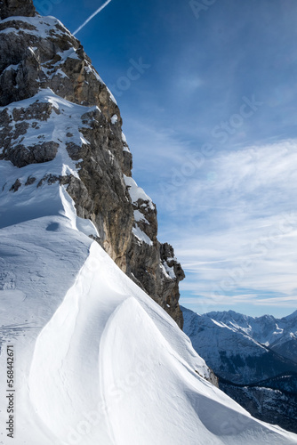 Hochalpine Winterlanschaft