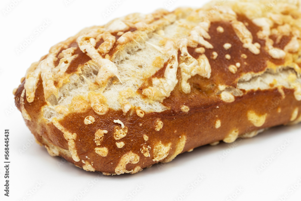 Laugenstange mit Käse überbacken Laugenstange mit Käse überbacken