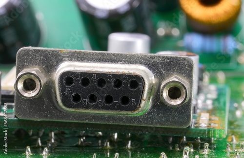 serial Port to transfer data in the device