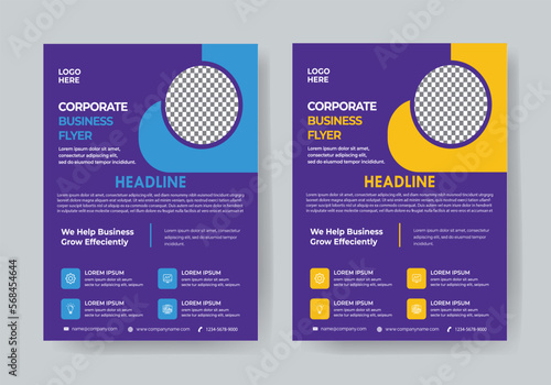 New Business flyer template  design print ready