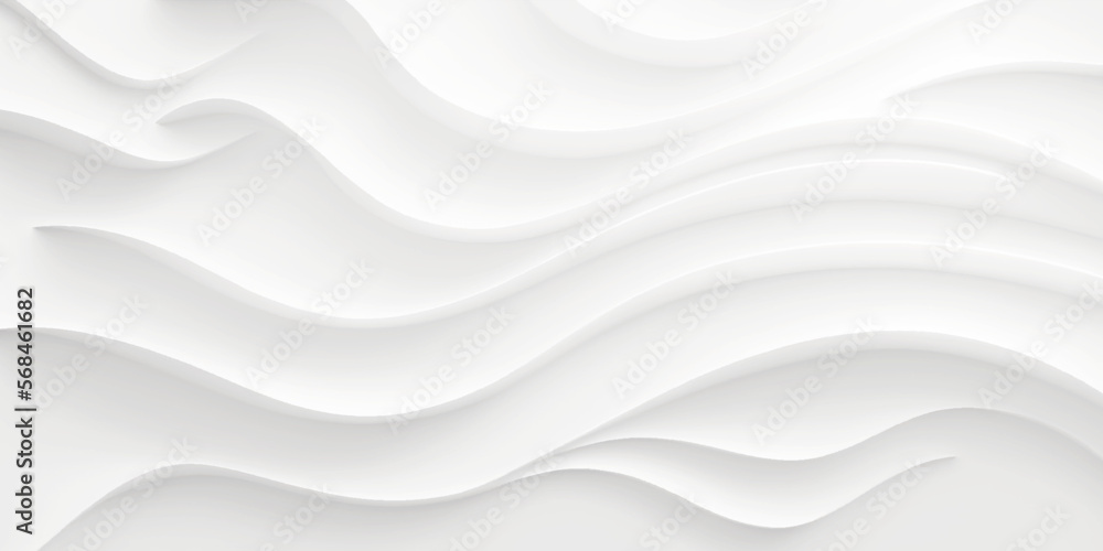 Light gray and white wave flowing modern curve luxury elegant texture. White gray satin texture that is white silver fabric silk panorama background. Light gray and white wave flowing modern curve luxury elegant texture. White gray satin texture that is white silver fabric silk panorama background.