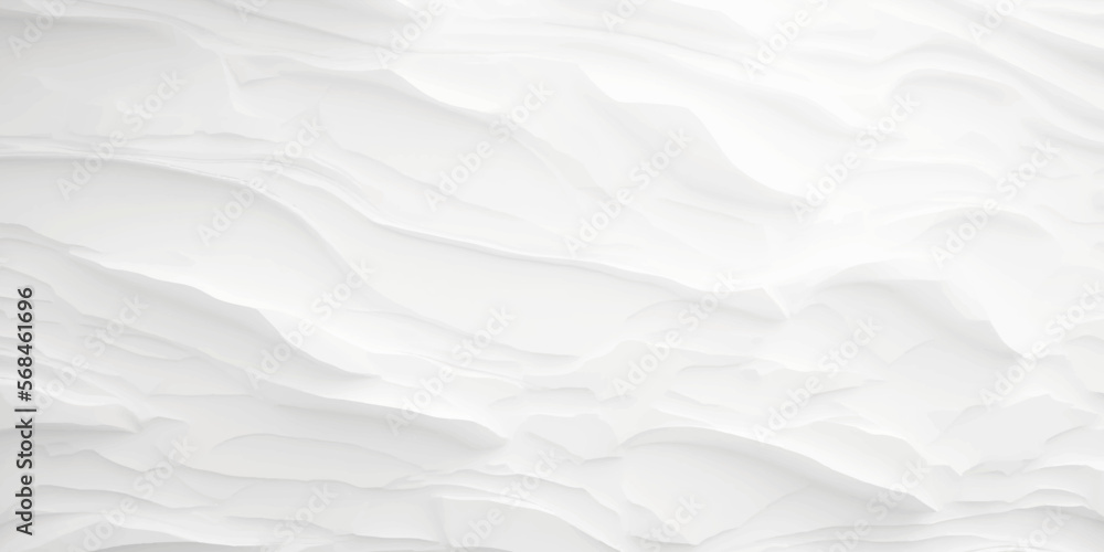 Light gray and white wave flowing modern curve luxury elegant texture. White gray satin texture that is white silver fabric silk panorama background. 