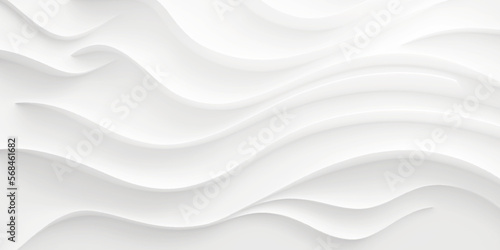 Light gray and white wave flowing modern curve luxury elegant texture. White gray satin texture that is white silver fabric silk panorama background. 