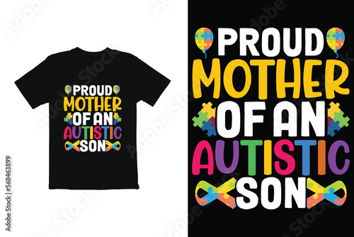 World Autism Day t shirt design vector. t shirt graphics for mug shirt etc