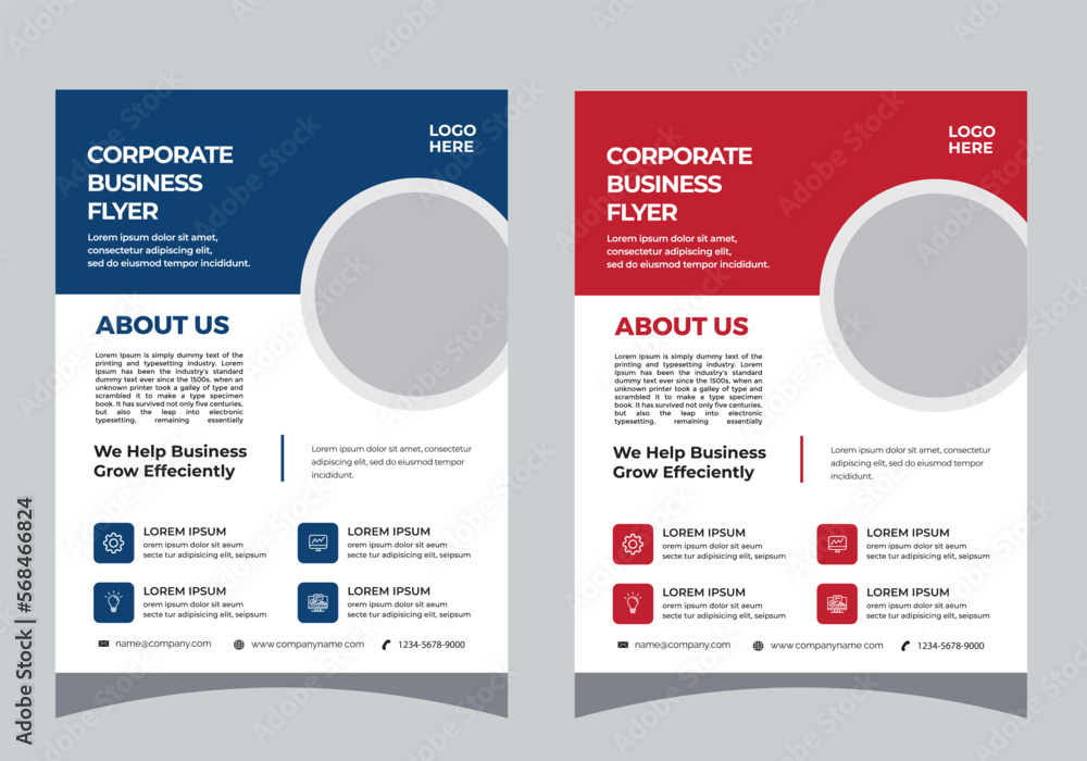 New Business Flyer Design Template Print ready A4 New Business Flyer Design Template Print ready A4