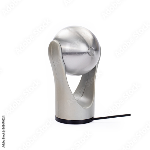 Gray Desk Lamp on white background