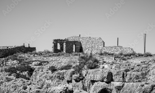 Abandoned Zoo at Two Guns, Arizona