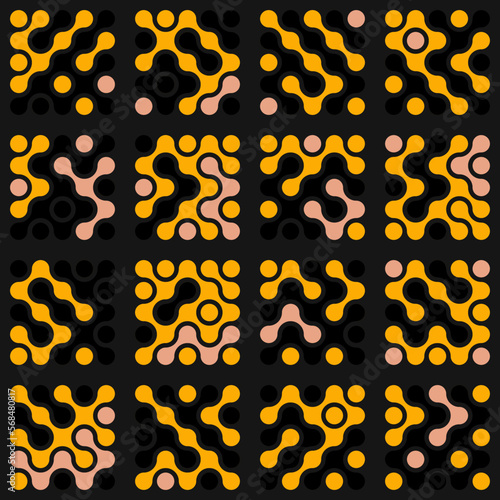 Asemic Glyph writing hieroglyph imitation abstract illustration