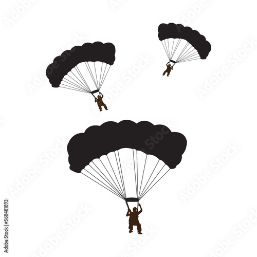parachuting icon
