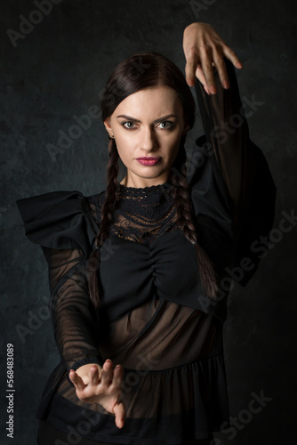 gothic dancing woman
