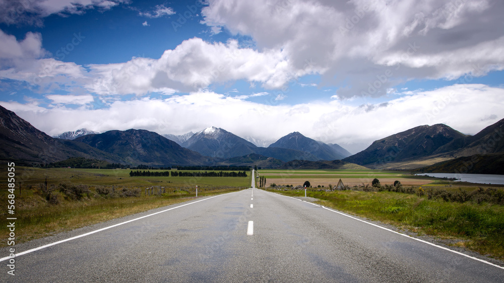 Roadtrip, Arthurs Pass, Southern Alps, New Zealand