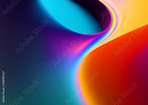 Experience the stunning combination of symmetry, color, and abstract art in a highly detailed and visually stunning digital render of a colorful symmetrical background.