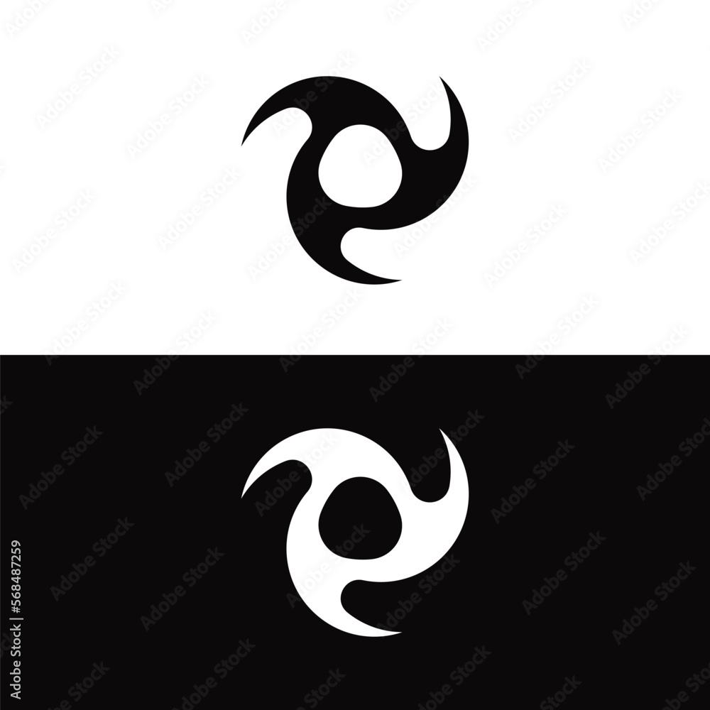 Obraz premium Circle vector logo template design . Circle icon . Circle silhouette 