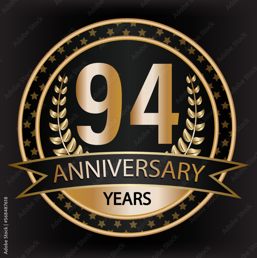 Gradient vector 94 year anniversary and anniversary Gradient vector 94 year anniversary and anniversary