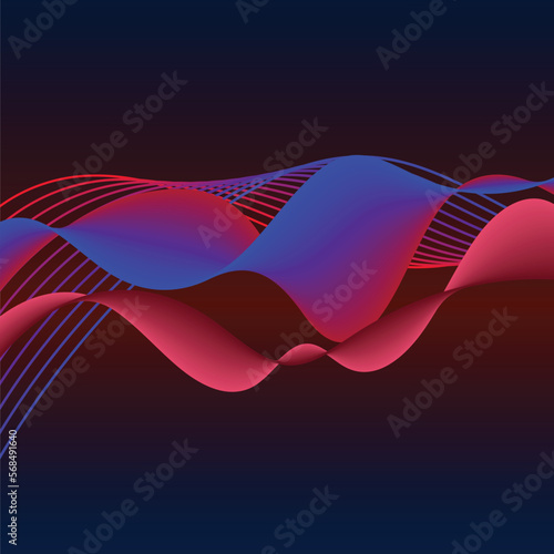 vector abstract pseudo color background eps10
 photo