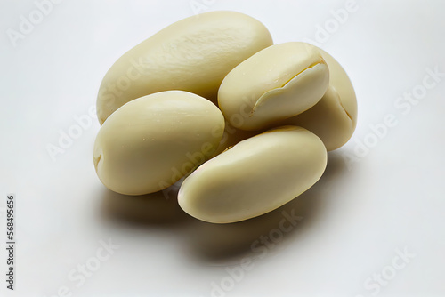 Useful One natural Lima Beans. Generative Ai
