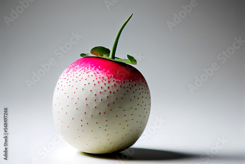 Fresh radish isolated on white