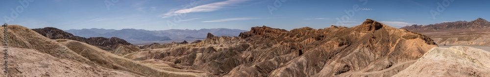 Fototapeta premium Zabriskie Lookout in Death Valley National Park