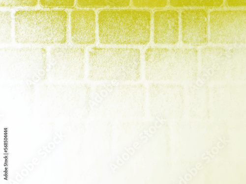 Yellow and white vector grunge background of paving slabs covered with snow. UHD 4K wallpaper. For screen, desktop, site design, overlay, stencil, banner, stylization, design and polygraph. Texture