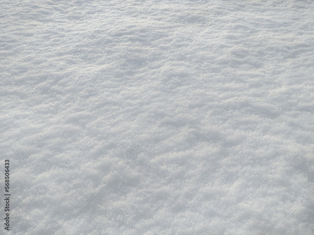 Snow in the winter in Romania. Snow background Snow in the winter in Romania. Snow background