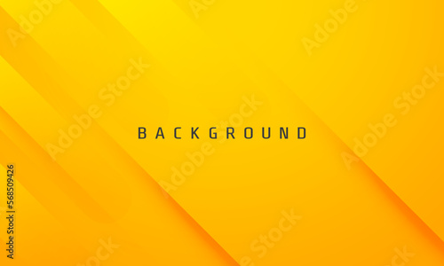 abstract modern yellow background with stripes and shadows. vector illustration