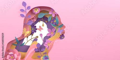 access element for Valentine's Day and Mother's Day greeting card, 3D rendering of celebrations on special days.